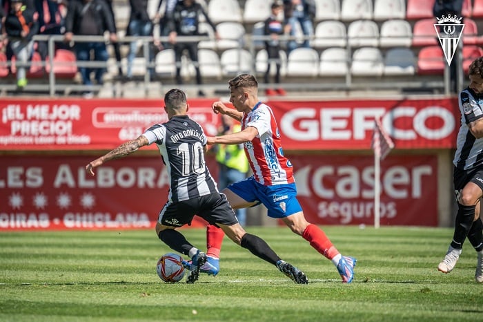 Un momento del partido