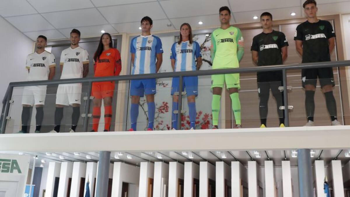 El Málaga y Tesesa presentaron su acuerdo por dos temporadas