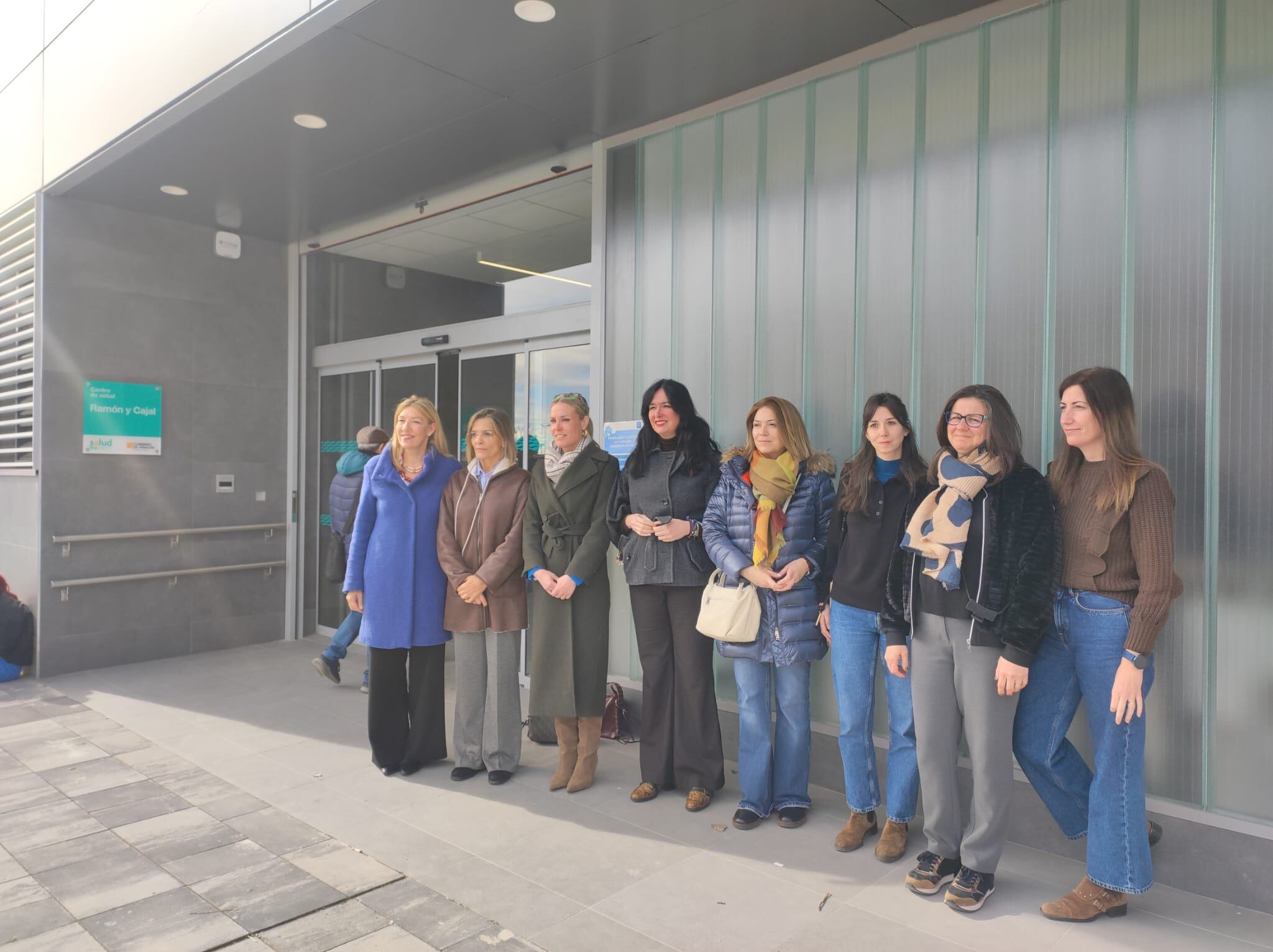 Inauguración del nuevo centro de Salud Ramón y Cajal de Huesca.