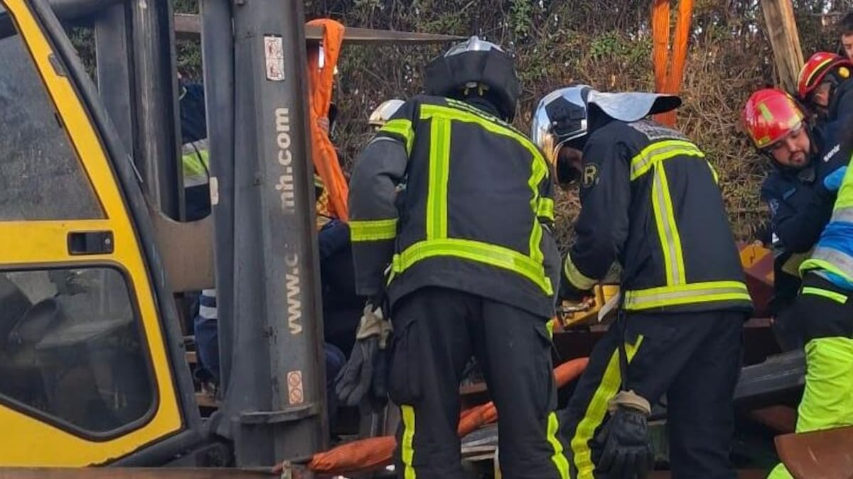 Herido grave un hombre de 40 años tras un accidente laboral en Algete