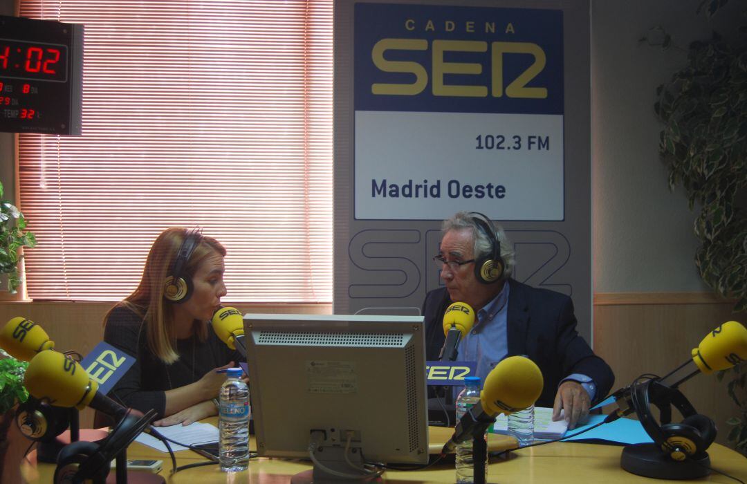 Enrique Cascallana, exalcalde de Alcorcón, en el programa Hoy por Hoy Madrid Oeste con Ana Iriarte