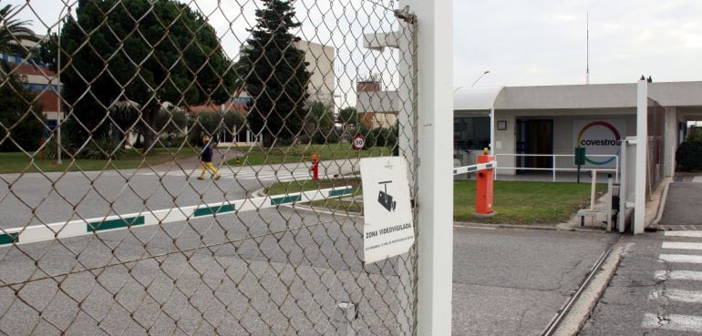 Entrada de la planta de Covestro a La Canonja.