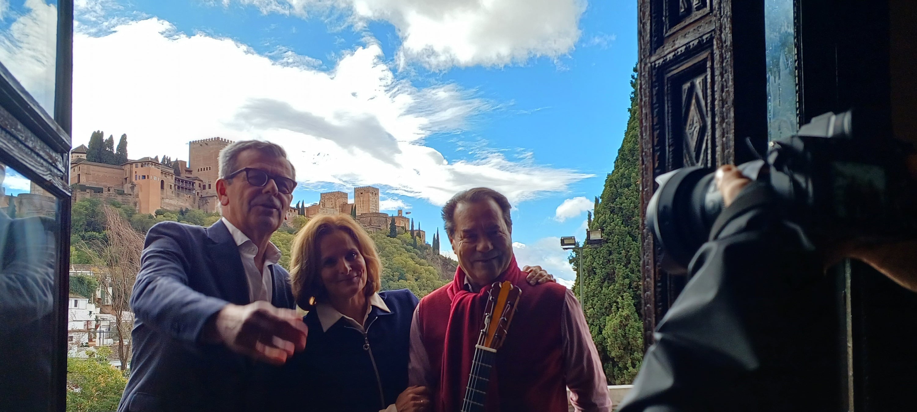 Juan Ramón Ferreira. Concejal de Cultura de Granada. Foto tomada después de la grabación del programa SER Viajeros del día 11 de noviembre de 2025