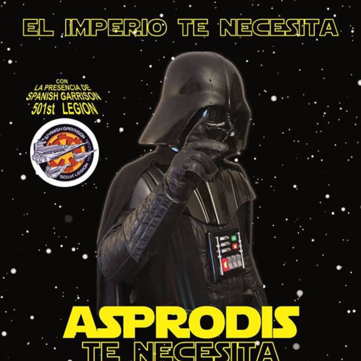 ASPRODIS de Elda celebra una jornada con personajes de StarWars
