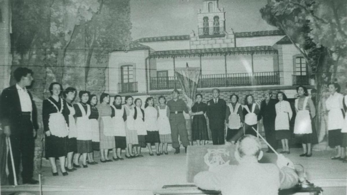 La Zarzuela de Aranda cumple 100 años: Así era la 'Fiesta de la Fila'