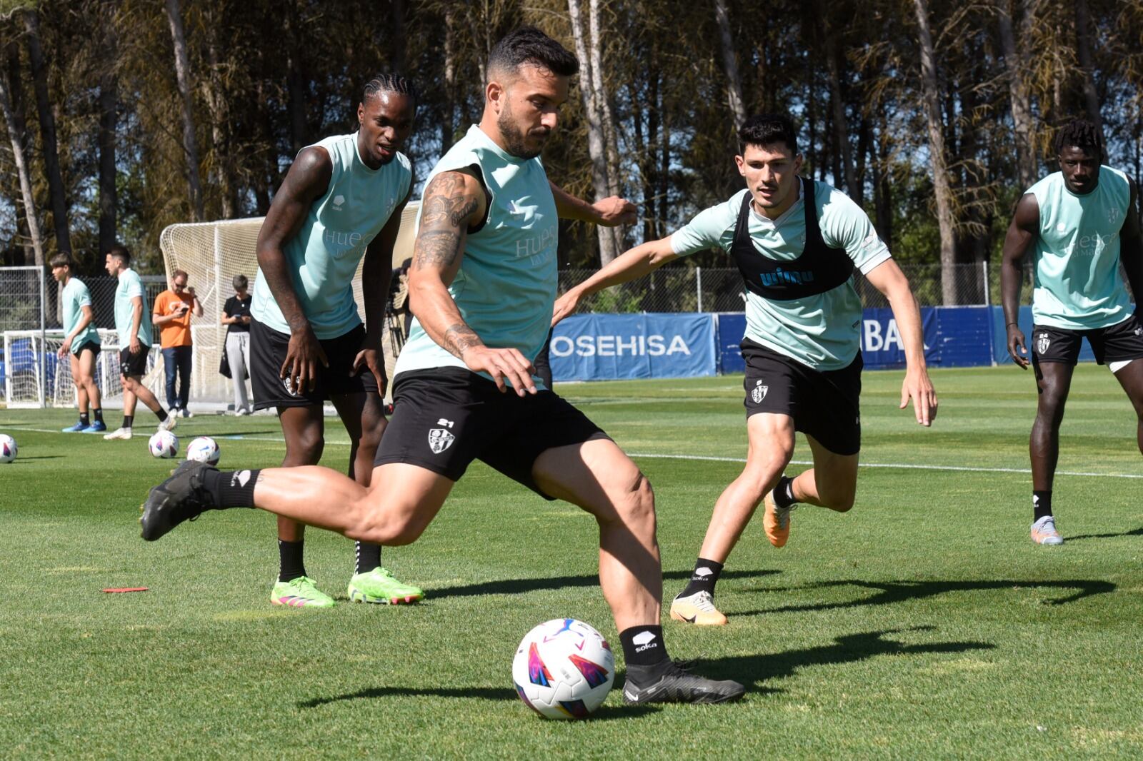 La SD Huesca ha vuelto a los entrenamientos este jueves