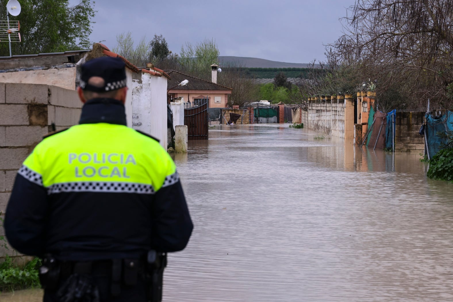 Imagen de las inundaciones en la provincia de Córdoba