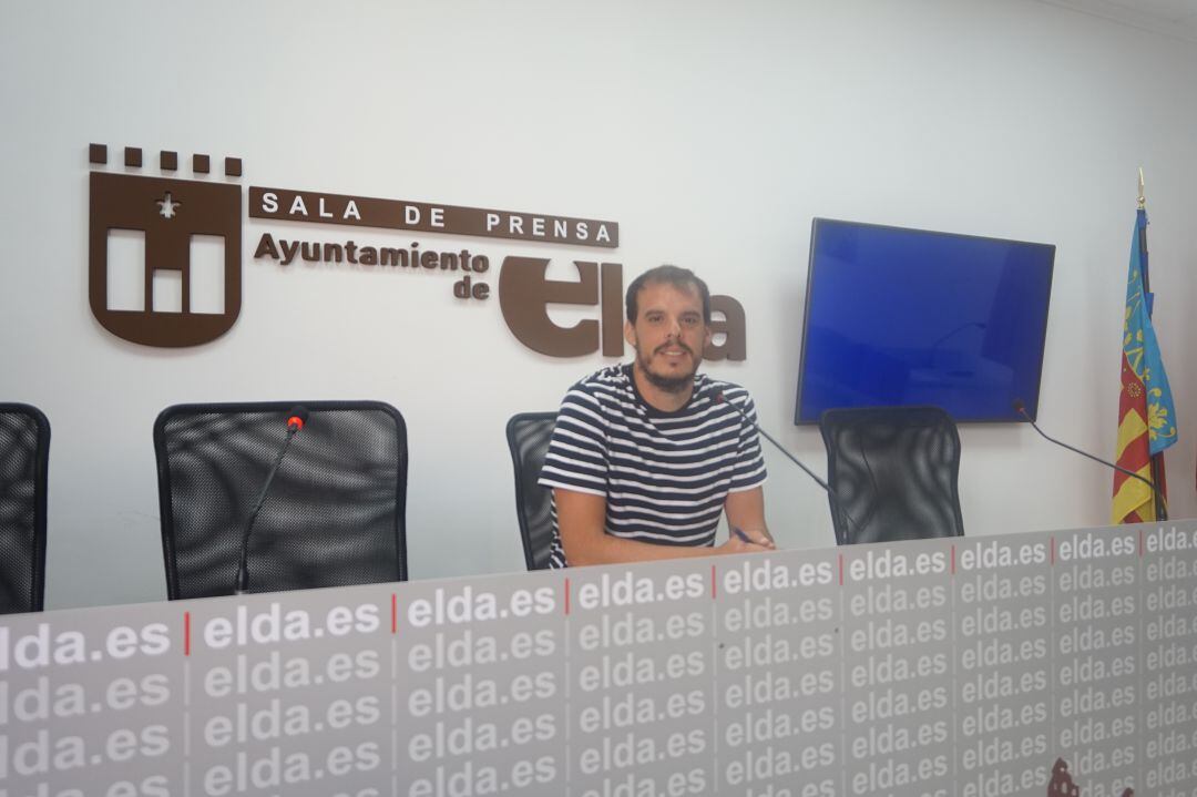 Iñaki Pérez, portavoz de Izquierda Unida Elda