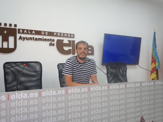 Iñaki Pérez, portavoz de Izquierda Unida Elda