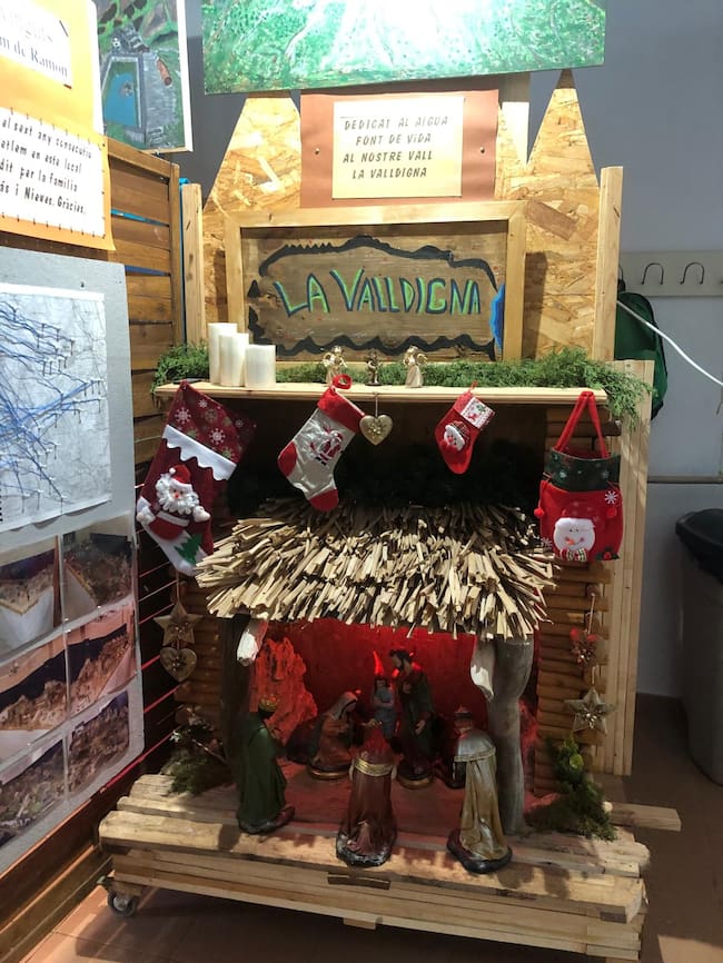 Belén gigante en Benifairó de la Valldigna