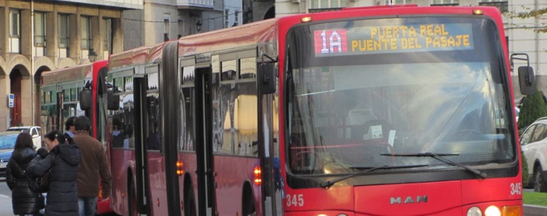 Autobús urbano en A Coruña