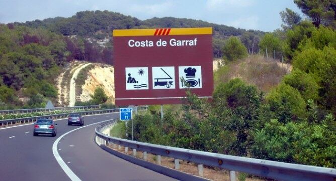 L'autopista C 32 al Garraf