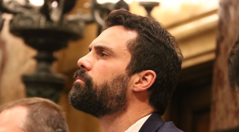 El president del Parlament, Roger Torrent