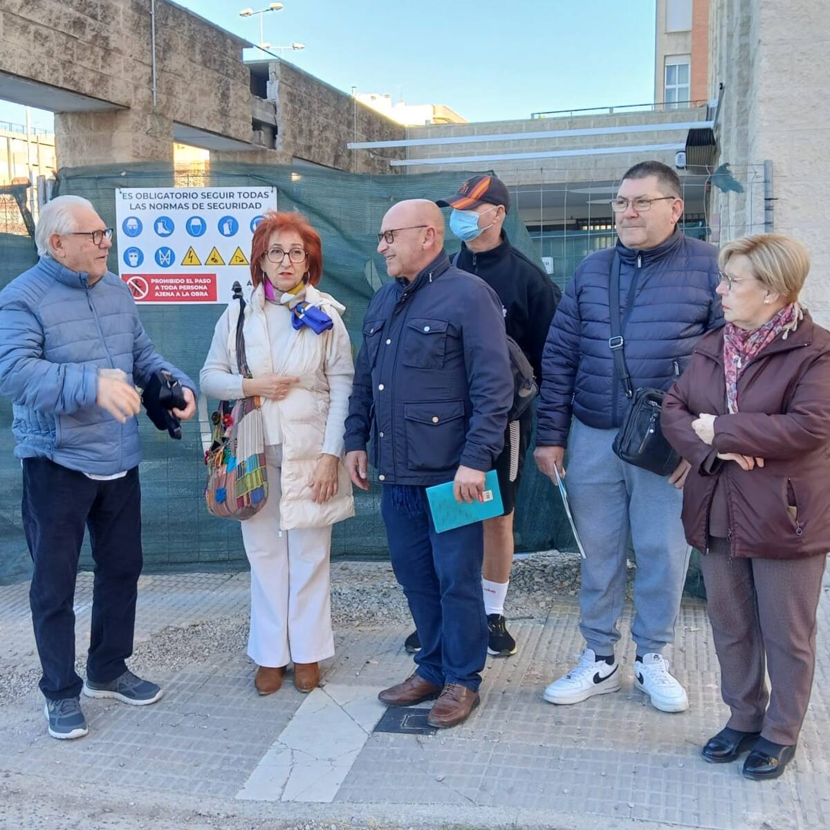 Izquierda Unida denuncia que las obras de ampliación del centro de salud de San Diego están paralizadas