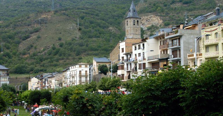 Imatge de la capital del Pallars Sobirà