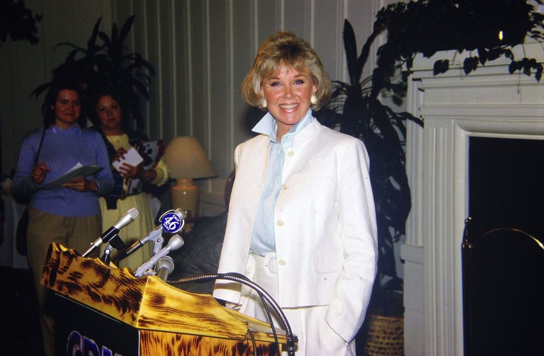 Doris Day, en una foto de 1985