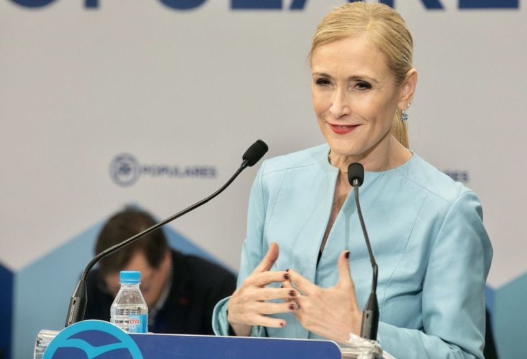 Cristina Cifuentes en el comité ejecutivo autonómico