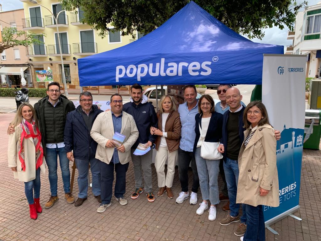 Membres del PP a Ferreries