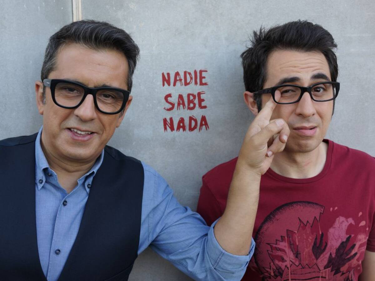 Espontaneidad y humor con Buenafuente y Berto en 'Nadie sabe nada'
