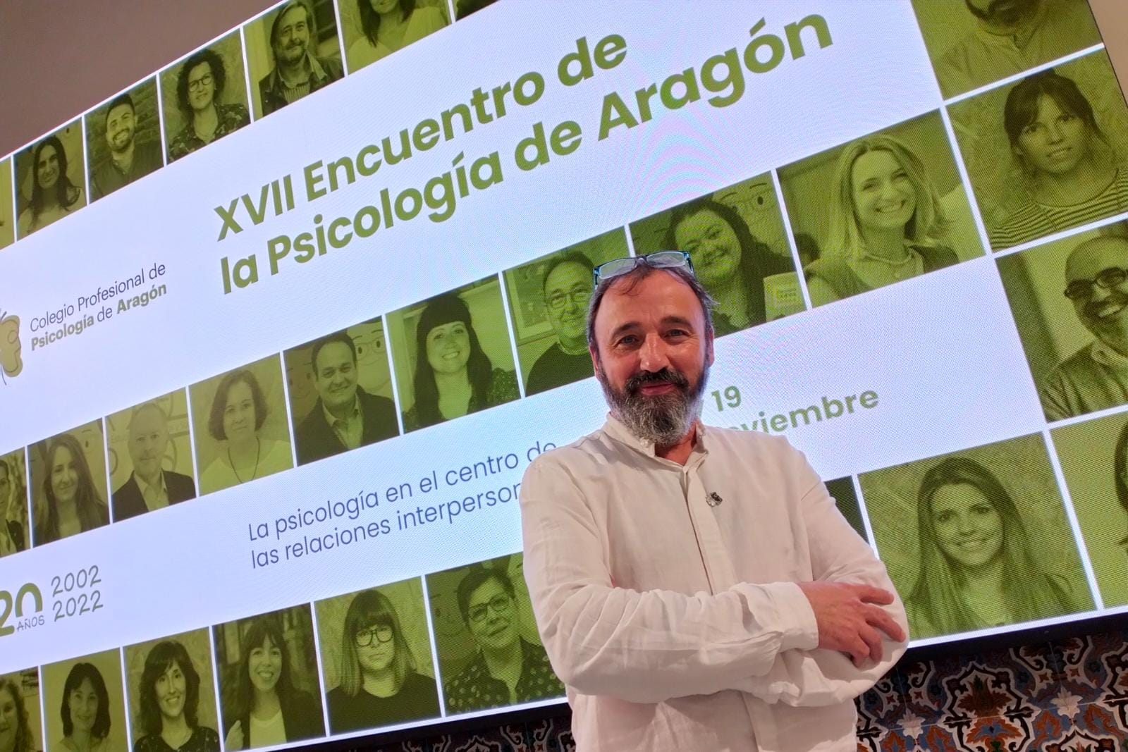 Santiago Boira, presidente del Colegio de Psicología de Aragón