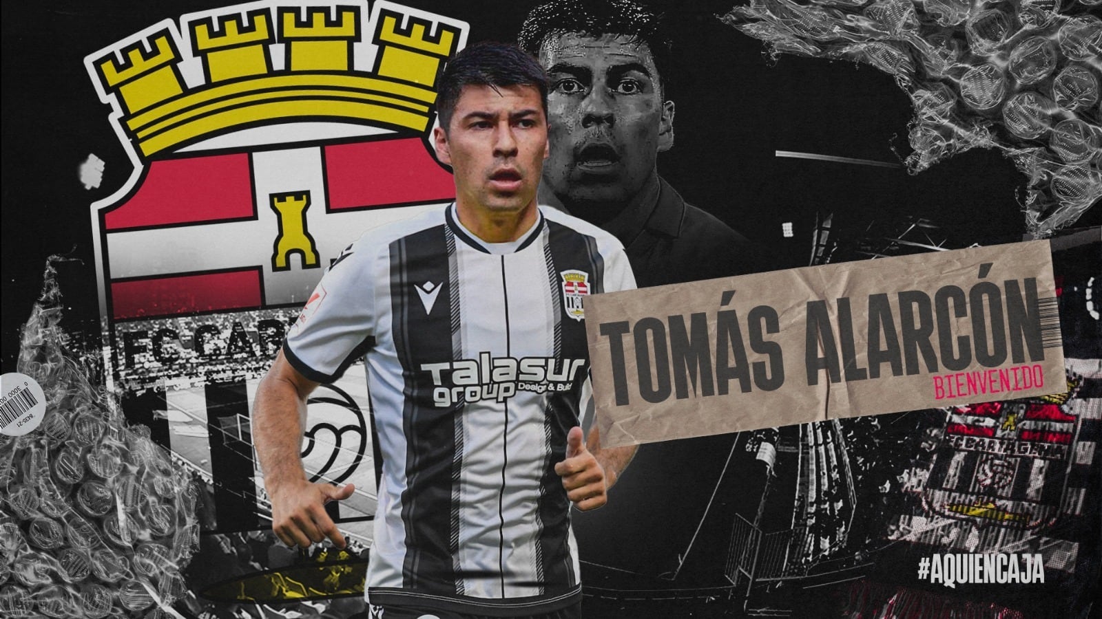 Tomás Alarcón, nuevo fichaje del FC Cartagena