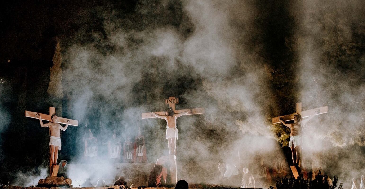 Vía Crucis de la Hermandad de la Santa Cena Viviente de Gandia
