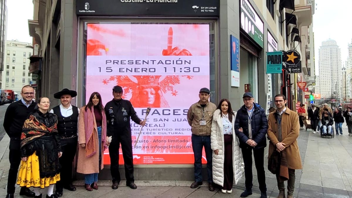 Las Paces de Villarta se presentan en plena Gran Vía de Madrid