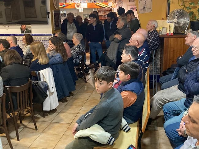 Charla celebrada en la peña taurina oscense