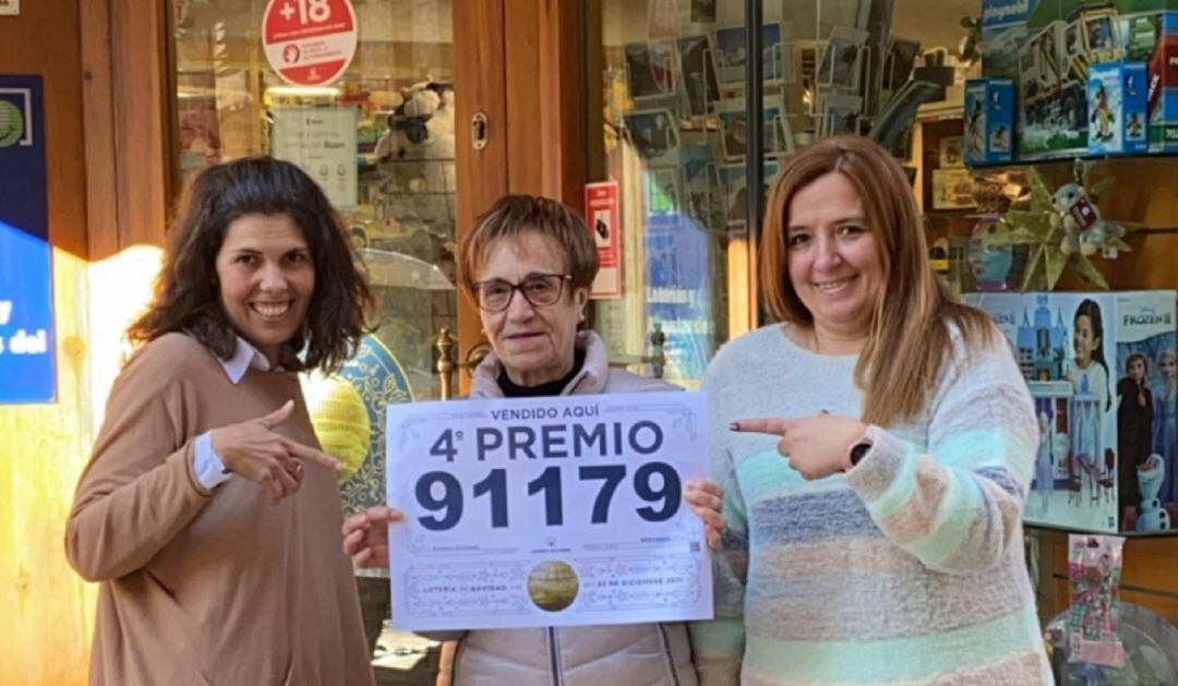 El estaco de Benasque es un punto de venta que ha repartido premios de Navidad en los últimos tres años