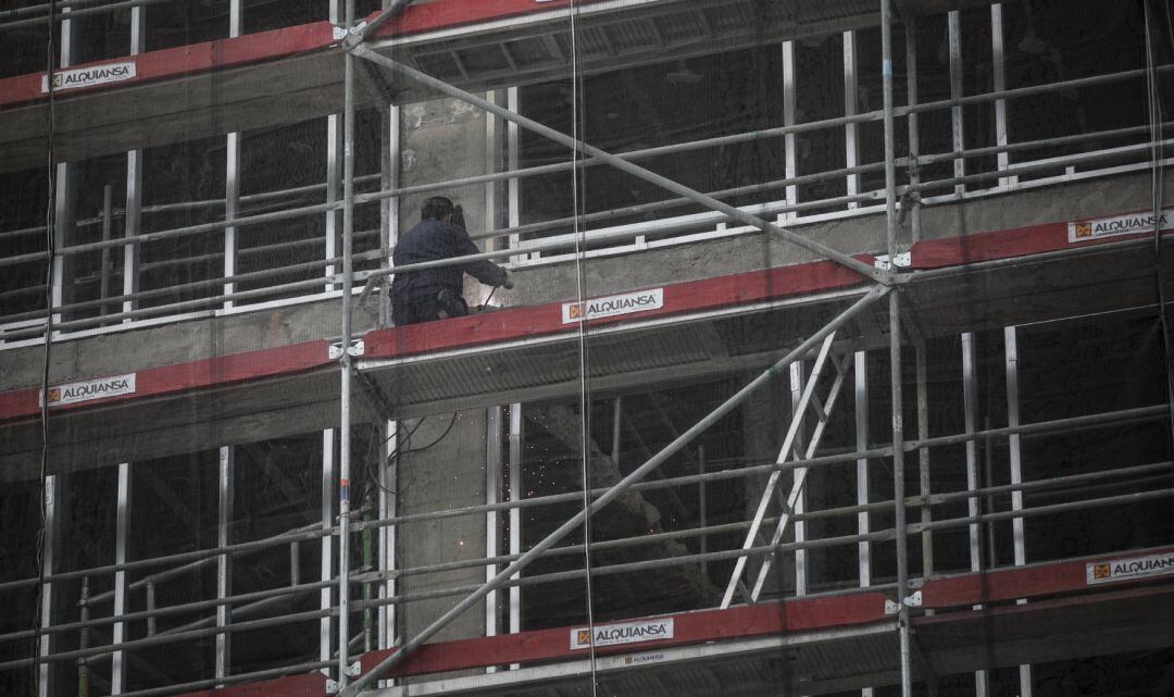 Obra del sector de la construcción.