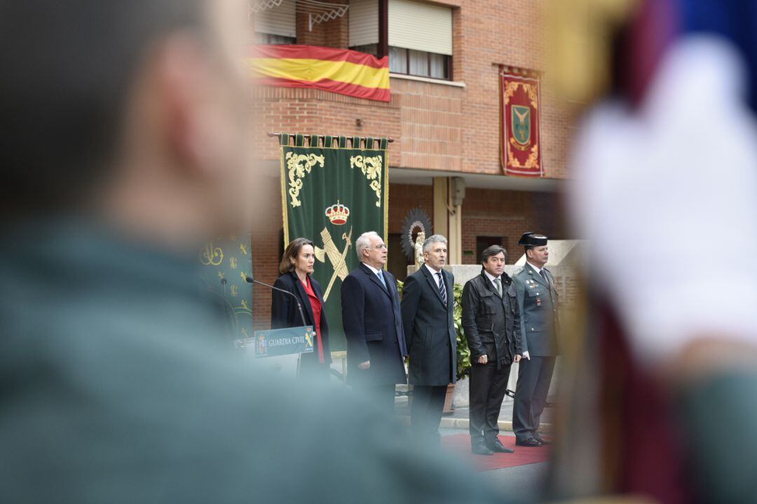 El ministro Grande Marlaska presiden el acto organizado por la Guardia Civil