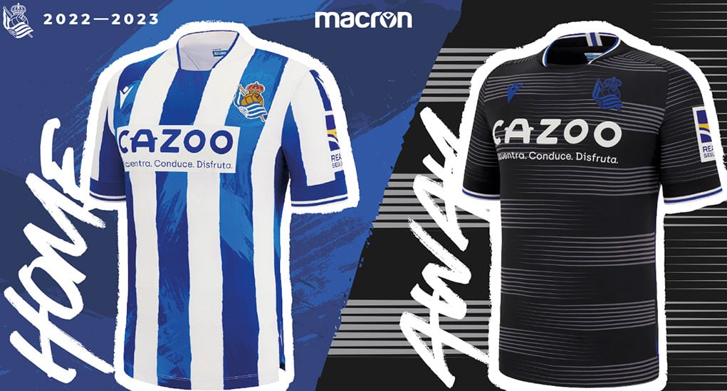 Así serán las nuevas equipaciones de la Real para la próxima temporada