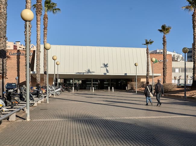 Estación de la Renfe de Gandia.