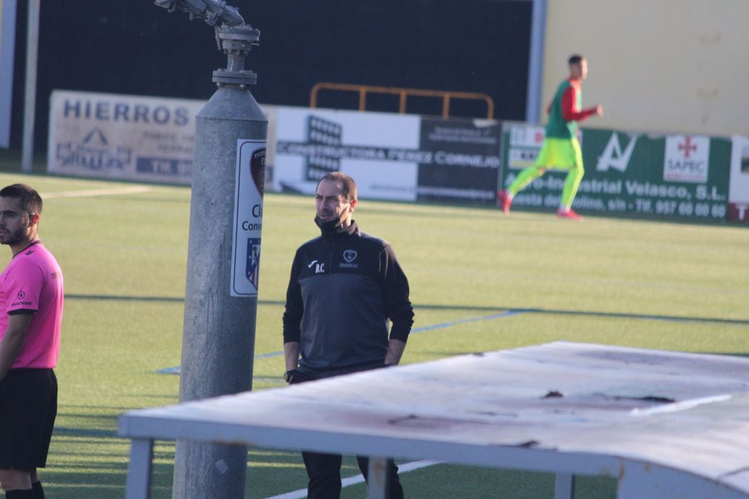 Diego Caro durante un partido esta temporada