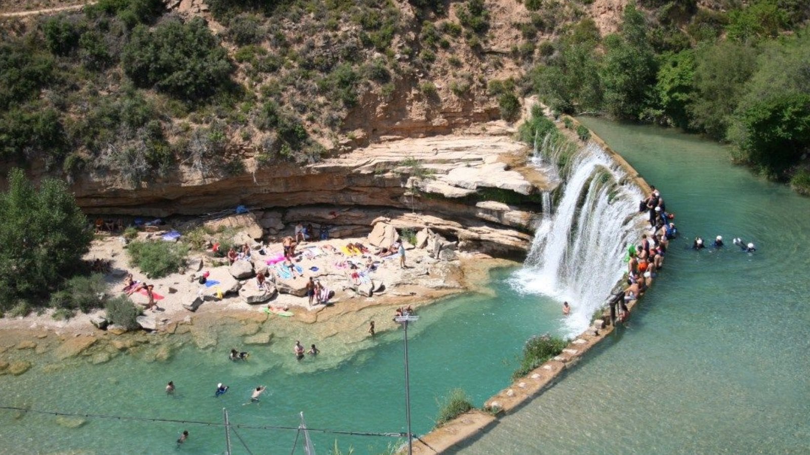 Pozas en Huesca