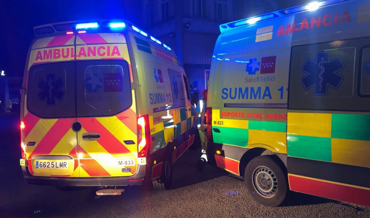 Vehcíulos de emergencias (archivo)