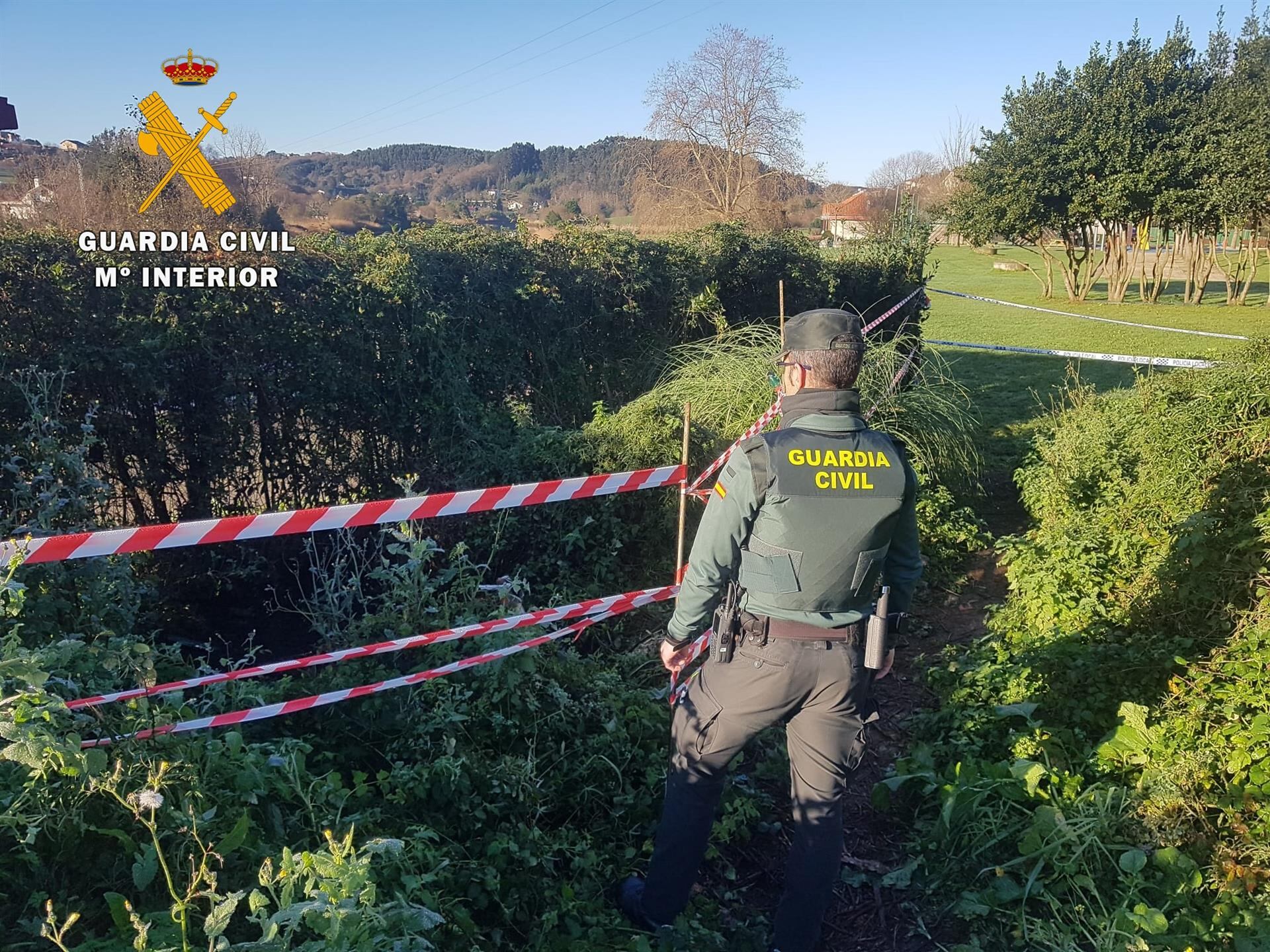 Zona en la que se encontraba el pozo séptico en Puente Arce.