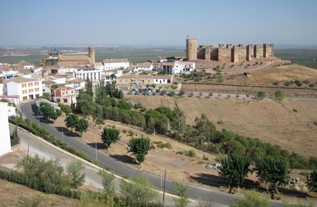 Panorámica de Baños de la Encina.