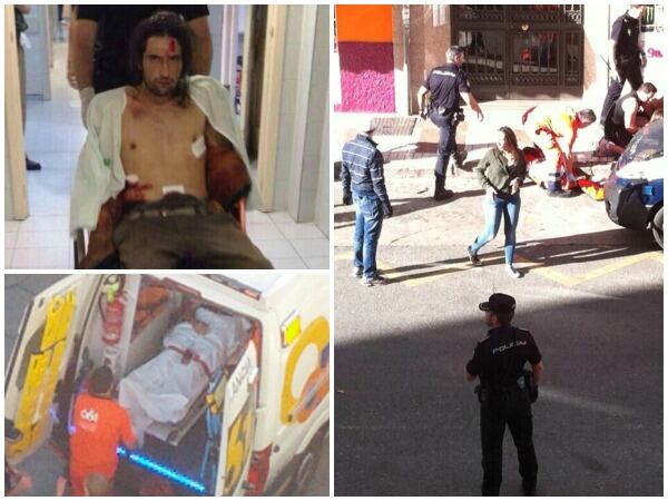 El indigente detenido tras el tiroteo que se produjo el miércoles en Málaga