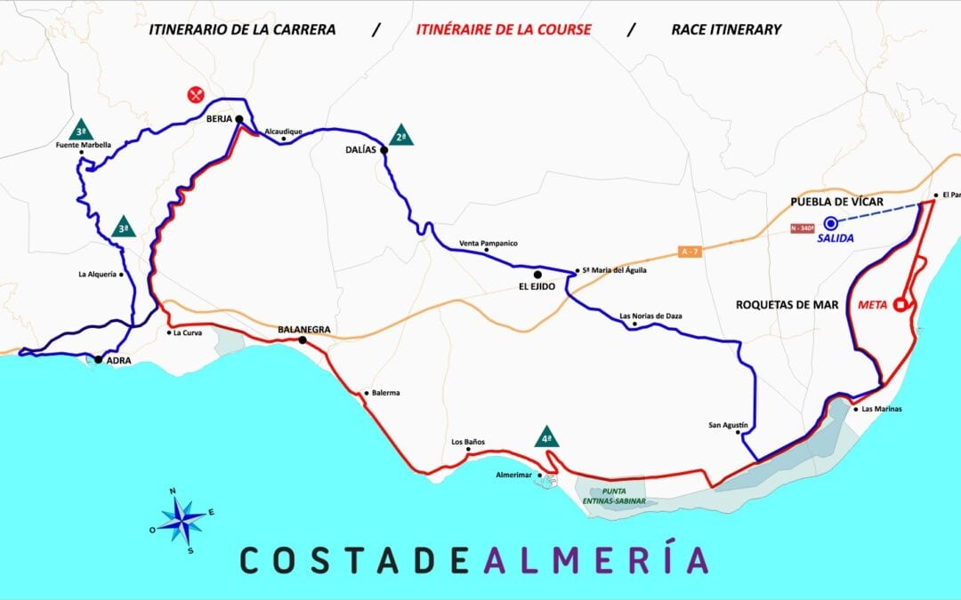 La Clásica de Almería 2024 presenta su recorrido oficial.