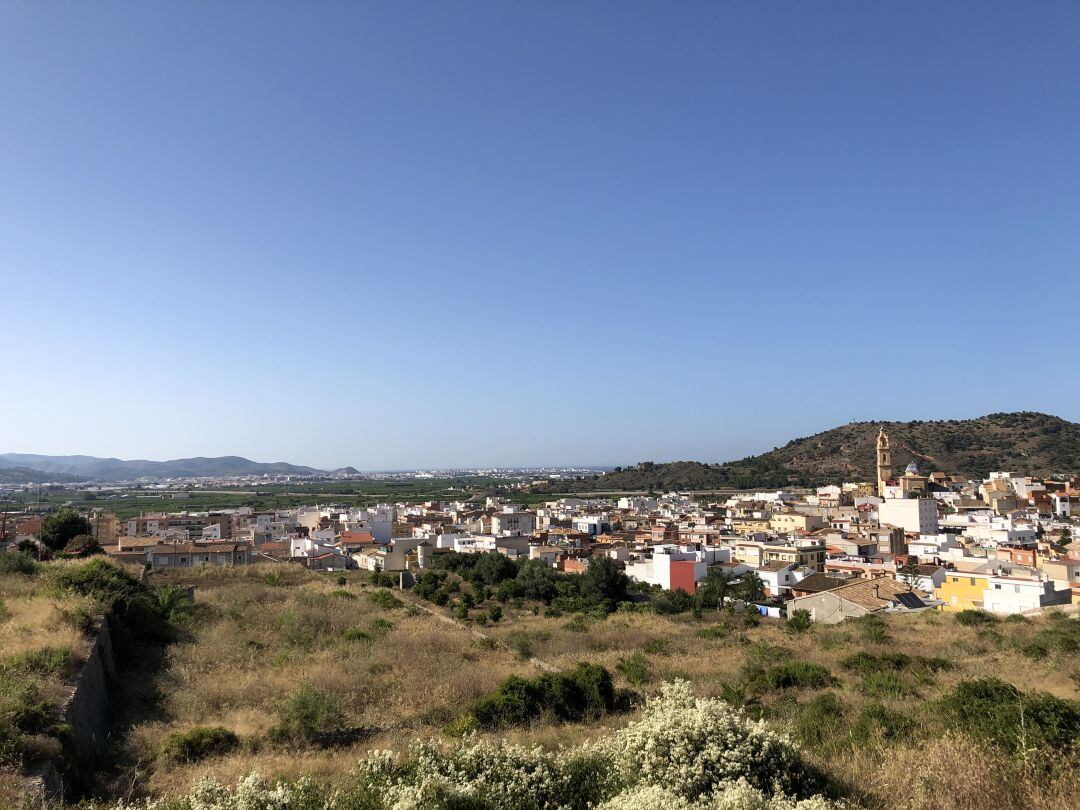 La Safor desde La Font d'En Carròs. 