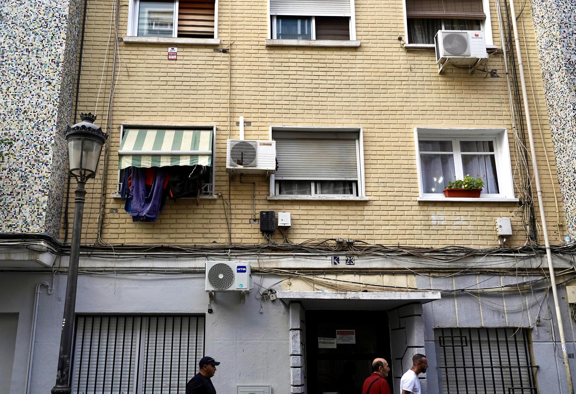 Una finca en el barrio de Orriols, en València