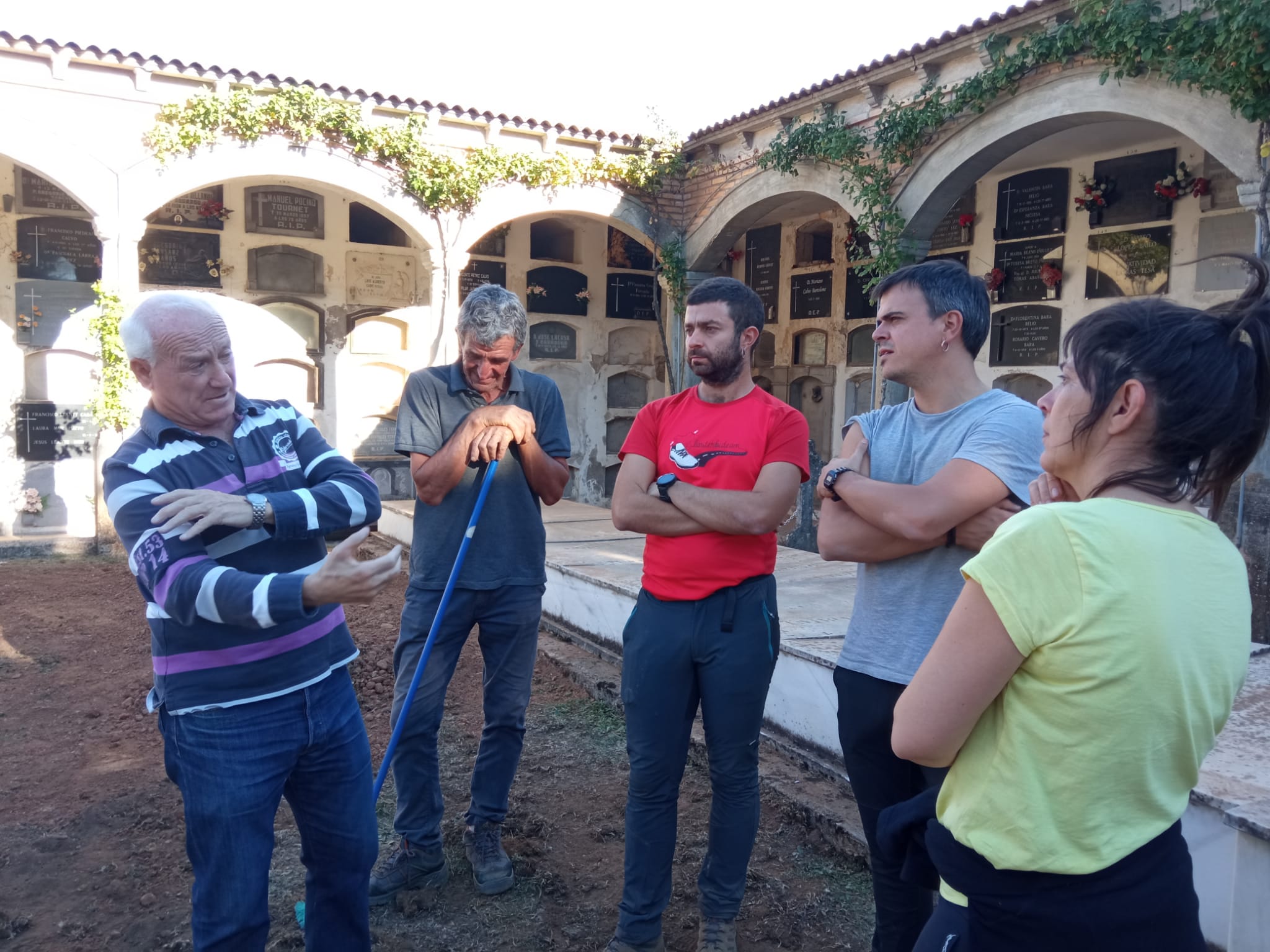 Miembros de la Sociedad de Ciencias Aranzadi tenían el encargo de la familia del vizcaíno Pedro Asua Zubiaur