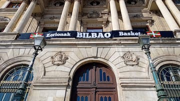 Bilbao y Bizkaia reciben al Bilbao Basket tras proclamarse campeones de Europa