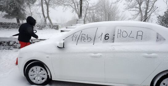 Fotogalería de la nevada del pasado fin de semana