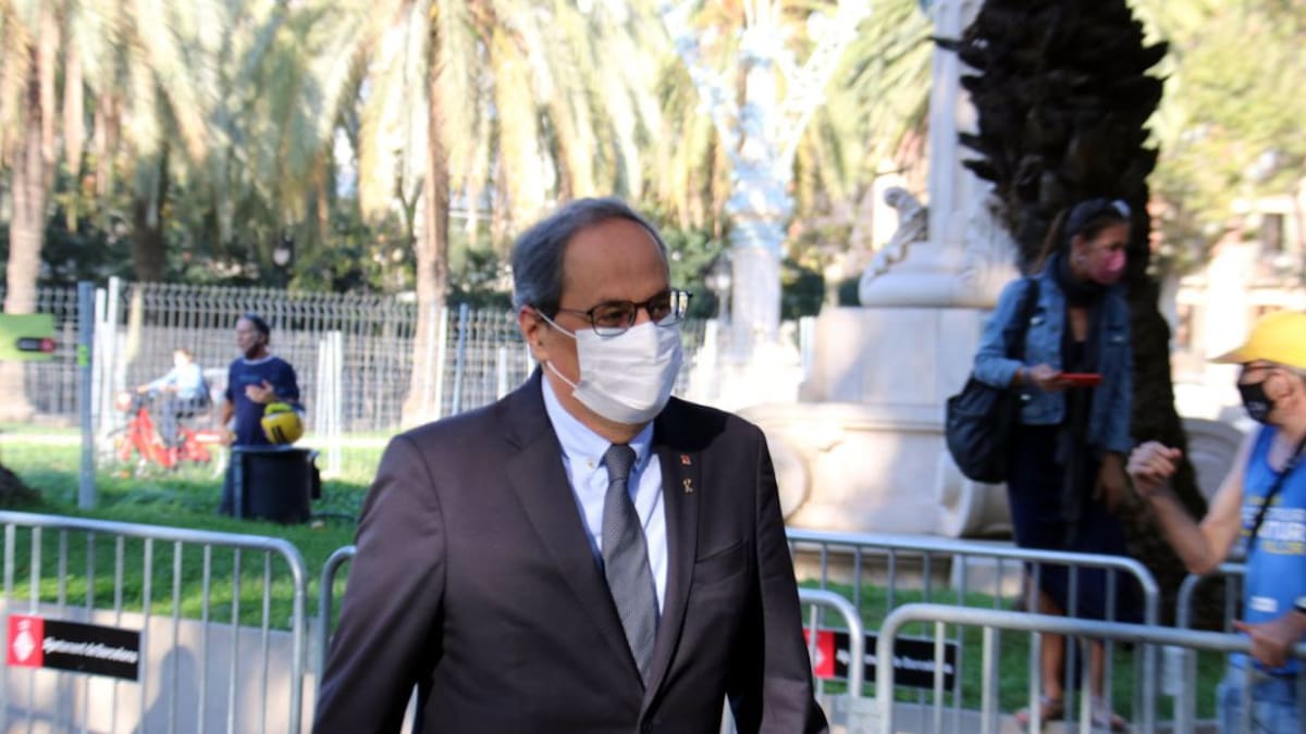 Quim Torra rechaza declarar: "Hiciera lo que hiciera, dijera lo que dijera, la sentencia ya está escrita"