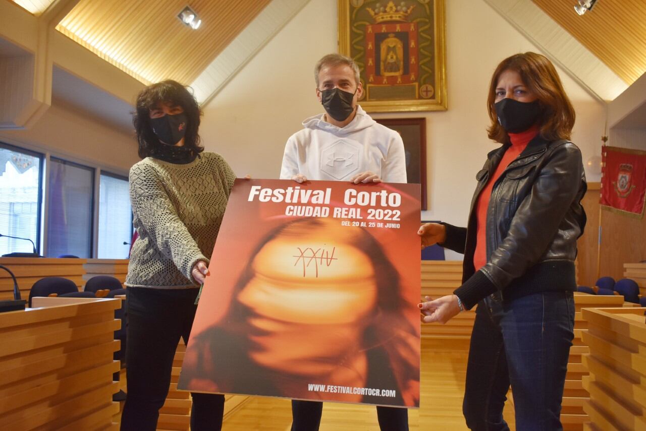 Cartel ganador de la edición XXIV del Festival Corto Ciudad Real