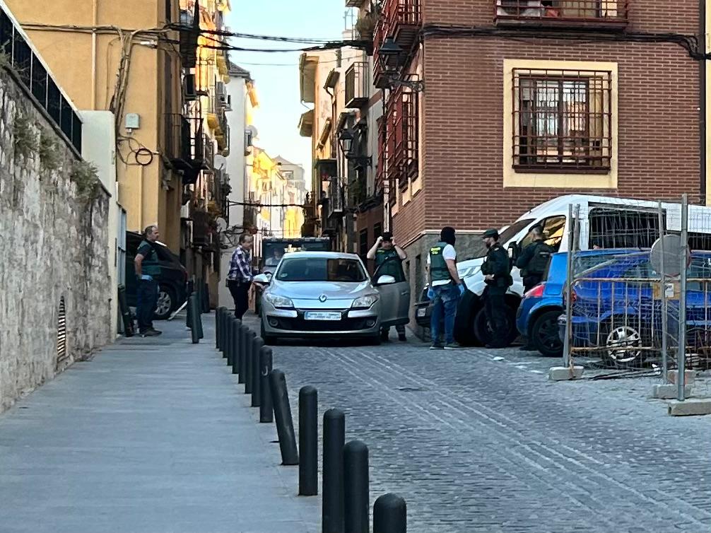 Operación policial en el casco histórico de Jaén capital