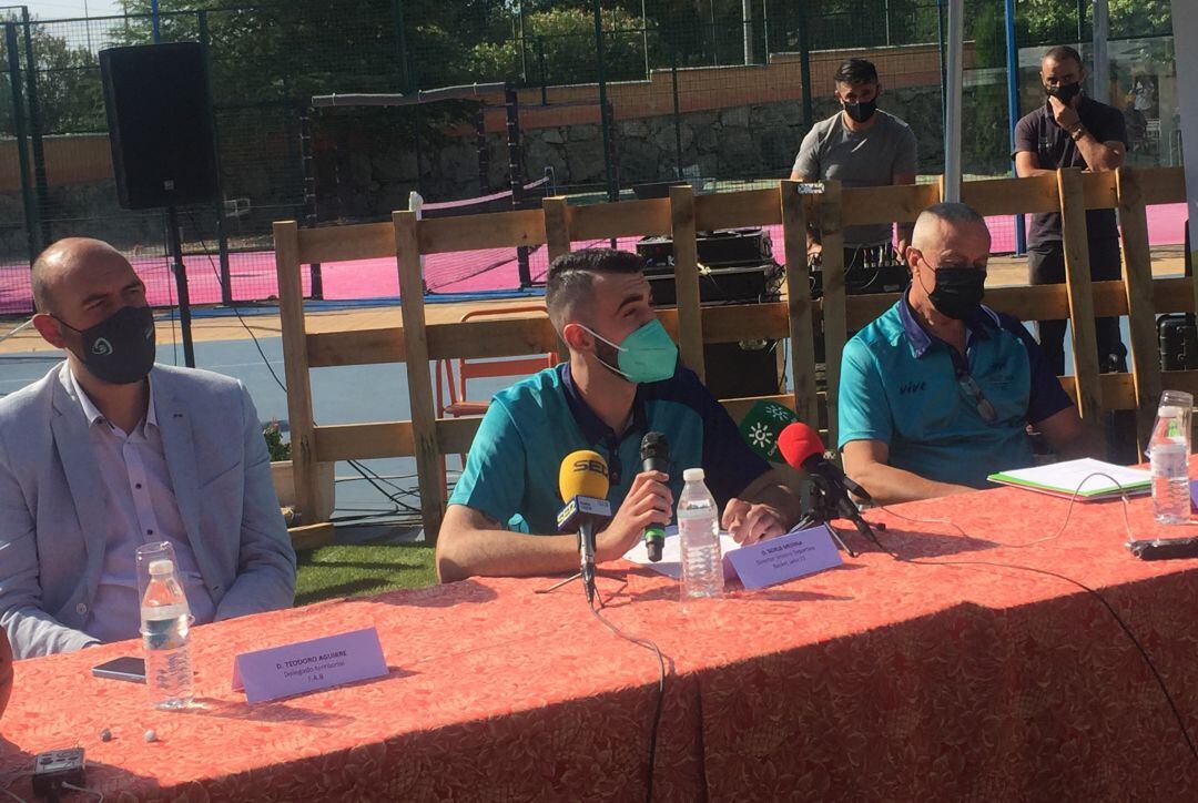 Un momento de la presentación de Basket Jaén 21.