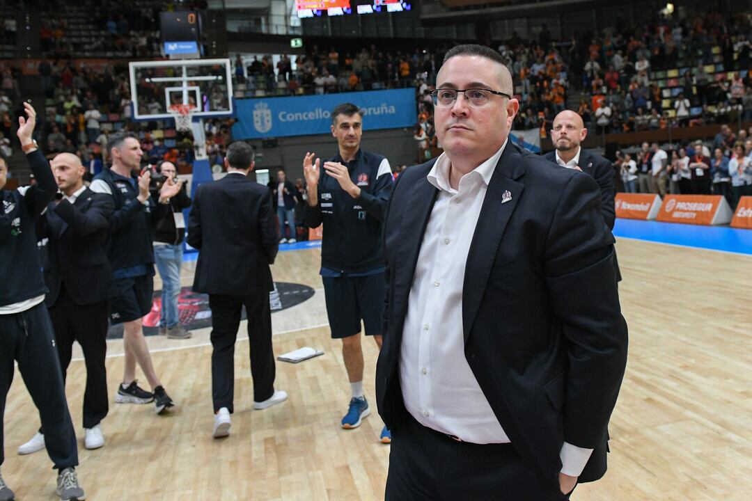 Diego Epifanio en el descenso del Leyma Coruña